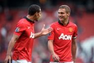 Manchester United's legendary defensive pairing of Rio Ferdinand and Nemanja Vidic